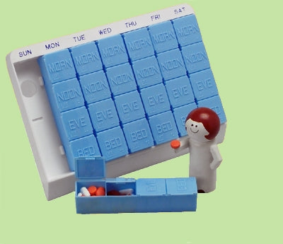 Health Care Logistics Pill Organizer 7 Day 4 Dose - 713101
