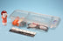 Health Care Logistics - Patient Belongings Container 3 X 5-1/4 X 12-1/4 Inch Plastic Hinged Lid Clear - 17686