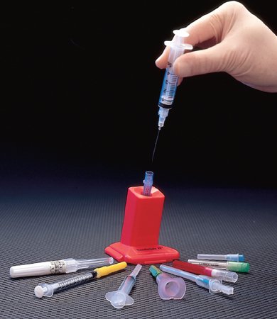 Health Care Logistics Needlesafe II Needle Uncapper/Recapper And Syringe Holder 2-1/2 W X 3 H Inch - 7375