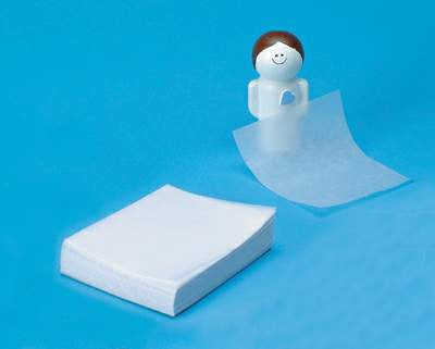 Health Care Logistics Glassine Weighing Paper 4-15/16 X 3-1/6 Inch, Non Absorbent - 3016