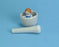 Health Care Logistics HCL Mortar and Pestle Hand Operated White - 3401