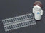 Health Care Logistics Pyxis Narcotic Dispenser Lid 5-3/8X 2-3/4 X 3/16 Inch, Clear - 7125C
