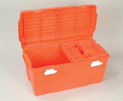 Health Care Logistics - Emergency Box Orange 13-3/4 X 14 X 27-1/2 Inch - 1824