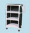 Health Care Logistics Utility Cart PVC / Plastic 33 X 24 X 51.5 Inch Forest Green - 11766