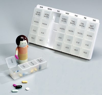 Health Care Logistics - Pill Organizer Large 7 Day 4 Dose - 7128-01