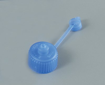 Health Care Logistics - Bottle Adapter Cap Polyethylene Oral Medicine Dispensing Blue 28 mm / K For Standard Presription Bottles NonSterile - 8018-10