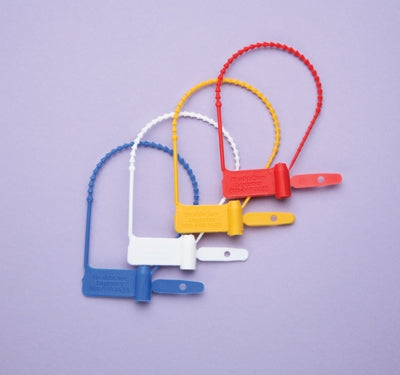 Health Care Logistics Health Care Logistics Pull-Tight Padlock Seal UnNumbered Yellow Polypropylene 7-3/8 Inch - 7811