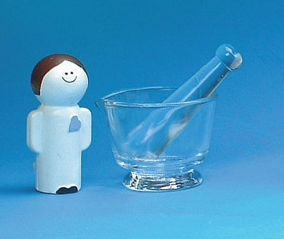 Health Care Logistics HCL Mortar Hand Operated Clear - 3072