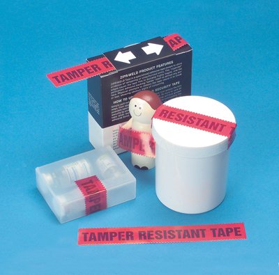 Health Care Logistics Tamper-Evident Tape Hcl 1 X 108 Inch Polystyrene - 8006