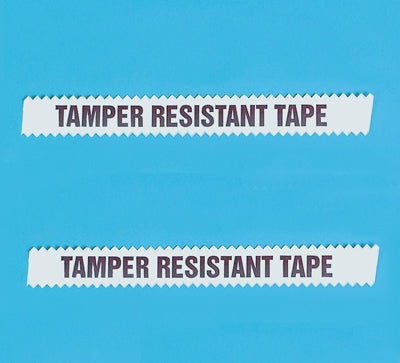Health Care Logistics Pre-Printed Label Auxiliary Label Tamper Resistant Tape Clear 1/2 Inch X 108 Foot - 8002