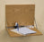 Health Care Logistics Wall Desk Melamine Maple - 5062