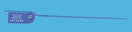 Health Care Logistics - Draw-Tight Seal Consecutively Numbered Blue HDPE / Acetal 7-7/8 Inch - 7953