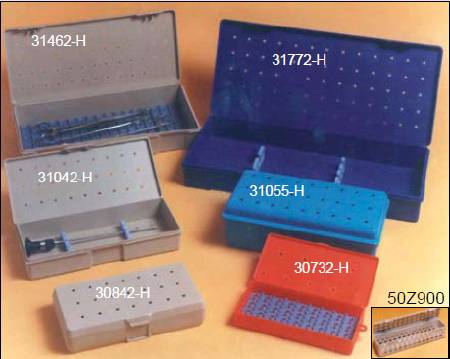 Healthmark Industries Micro-ProTech Sterilization Tray with Lid 2-3/8 X 7-3/4 X 17 Inch - 31772-H