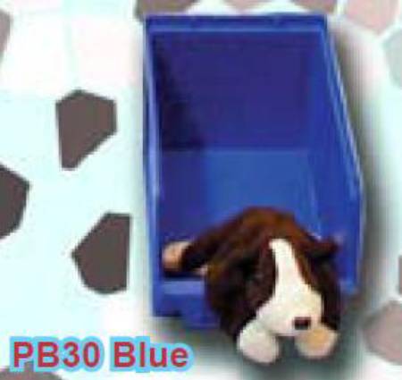 Healthmark Industries - Storage Bin Blue Plastic 5 X 5.8 9-1/2 Inch - PB30 BL