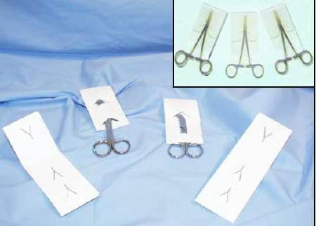 Healthmark Industries Instrument Tip Protector 230 mm OD, Paper / See Through Plastic, Economical, Innovative, Wide Smooth Design, Disposable - PPT004