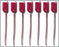 Easy Open Pull-Tight Loks - Tamper Evident Seal Numbered White Plastic 7-7/8 Inch - 0345 WT