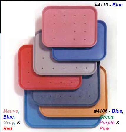 ProTech - Instrument Tray Plastic 6 X 9 Inch - 4116 BL
