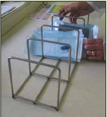 Healthmark Industries - Sterilization Rack 4 X 4 X 18-2/5 Inch - SR-040