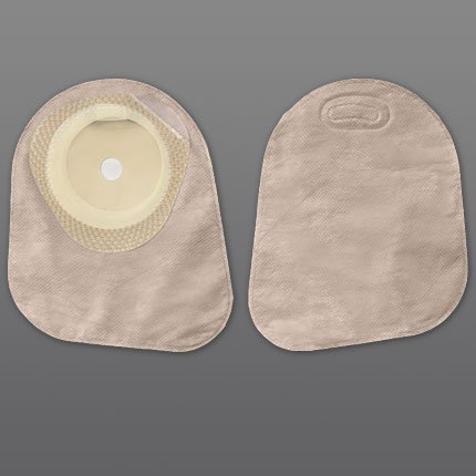 Hollister Premier Colostomy Pouch One-Piece System 7 Inch Length 1 Inch Stoma Closed End - 82125