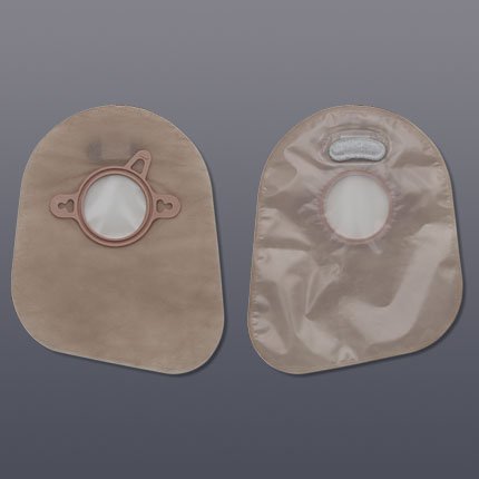 New Image - Ostomy Pouch Two-Piece System 7 Inch Length Closed End - 18384