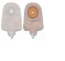 Hollister Premier Urostomy Pouch One-Piece System 9 Inch Length 1-1/4 Inch Stoma Flat, Pre-Cut - 8448