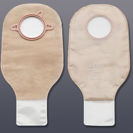 New Image - Ostomy Pouch Two-Piece System 12 Inch Length Drainable - 18172