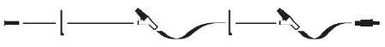 ICU Medical Lifeshield Twin-Site Extension Set 32 Inch Tubing 2 Ports 5.3 mL Priming Volume NonDEHP, 0.100 ID Tubing - 1267828