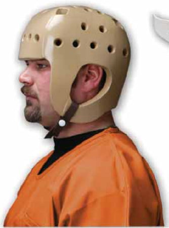 Humane Restraint Soft Shell Helmet Tan X-Large - 9829