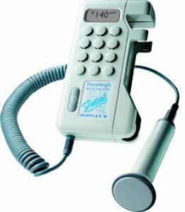 Huntleigh Healthcare Doplex II Fetal Doppler Handheld, Interchangeable, With 3 mHz Probe - LUS-FD2-P-OP3KIT