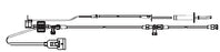 ICU Medical Pressure Monitoring Kit 48 Inch Primary Tubing, 12 Inch Extension Tubing, 3 ml / hr Intraflo Flush Device, Single Line, Microdrip Chamber, Disposable Transducer, Two 3 Way Stopcock Transpac IV - 425870405