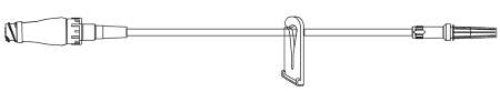 ICU Medical Extension Set 7 Inch Tubing DEHP-Free - B3343