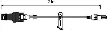 ICU Medical - Extension Set 60 Inch Tubing DEHP-Free - B9900-34
