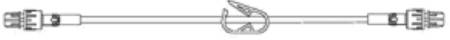 ICU Medical - Extension Set 60 Inch Tubing DEHP-Free - B2007