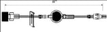 ICU Medical Extension Set 8 Inch Tubing 2 mL Priming Volume DEHP-Free - B1015