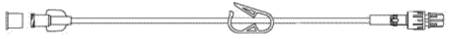 ICU Medical Extension Set 60 Inch Tubing DEHP-Free - B2003