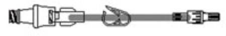 ICU Medical Extension Set 10 Inch Tubing DEHP-Free - B9900-297