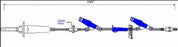 ICU Medical Administration Set 15 Drops / mL Drip Rate 100 Inch Tubing - B9178