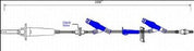 ICU - Primary IV Administration Set 15 Drops / mL Drip Rate 100 Inch Tubing - B30010