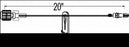 ICU Medical Extension Set 20 Inch Tubing 0.69 mL Priming Volume DEHP-Free - B1118