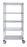 Cari-All Healthcare Shelving Unit 5 Shelves Chrome - 856CH-5