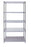 Cari-All Healthcare Starter Unit 5 Shelves Chrome Plus - 475CH-CL