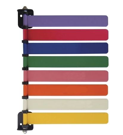 Omnimed Exam Room Signal Flag Wall Mount 8-Flag 8 Inch - 291718