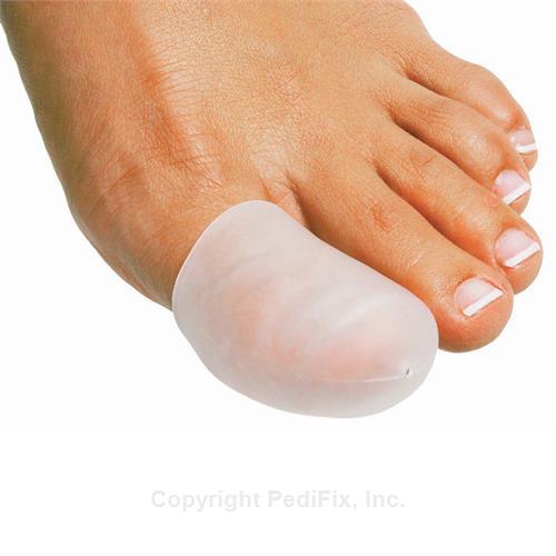 Pedifix Visco-GEL All-Gel Digital Cap Toe / Finger Cap Small / Medium Slip-On Toe or Finger - 1075