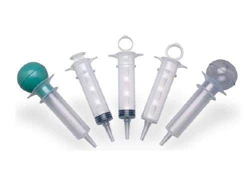 Nurse Assist Irrigation Syringe 60 mL Pouch Catheter Tip Without Safety - 3106