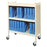 Omnimed Beam Omnicart Chart Rack 16 Pockets Wood Grain - 261516-BG
