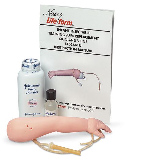 Nasco Life/Form Infant IV Arm Replacement Skin / Veins - LF03641
