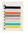 Omnimed Exam Room Signal Flag Wall Mount 2-Flag 4 Inch - 291732