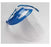 Op-D-Op Polysoft Face Shield Kit One Size Fits Most Full Length Antifog Reusable NonSterile - 206 PV-WT