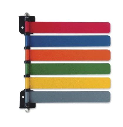 Omnimed - Exam Room Signal Flag Wall Mount 4 Flag 1.13 X 4 Inch - 291734
