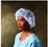 O&M Halyard Inc Bouffant Cap Large Blue Elastic - 69801